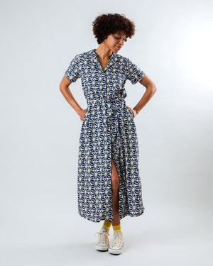 Marisol Long Dress Navy