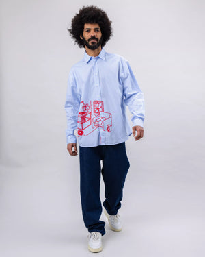 The Indoor Society Stripes Shirt