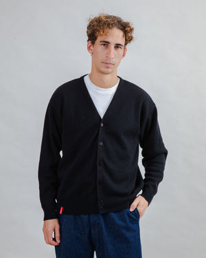 Atari Cardigan Logo Jacquard