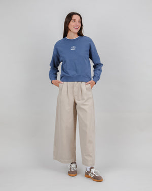 Peanuts Everybody’s in a Hurry Sweatshirt Indigo