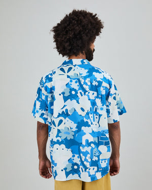 Geco Friends Aloha Shirt Blue
