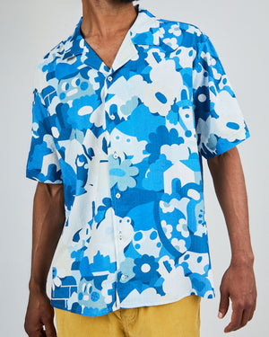 Geco Friends Aloha Shirt Blue