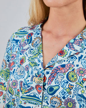 This is Asis Aloha Blouse