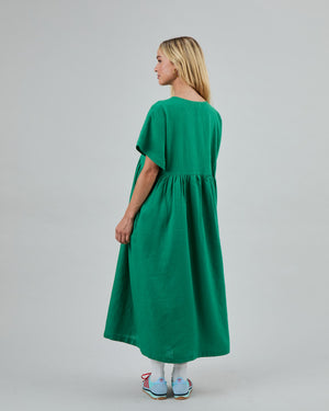 Oversize Long Dress Green