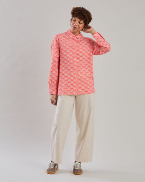 Asis Percales Daisy Regular Blouse Red