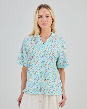 Marbles Aloha Blouse White