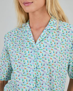 Marbles Aloha Blouse White