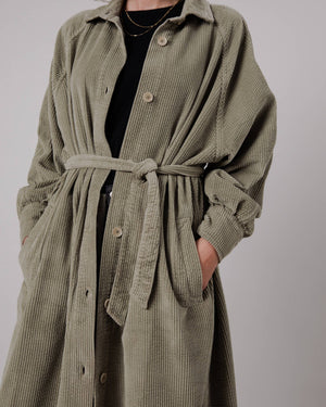 Corduroy Jacket Pale Green