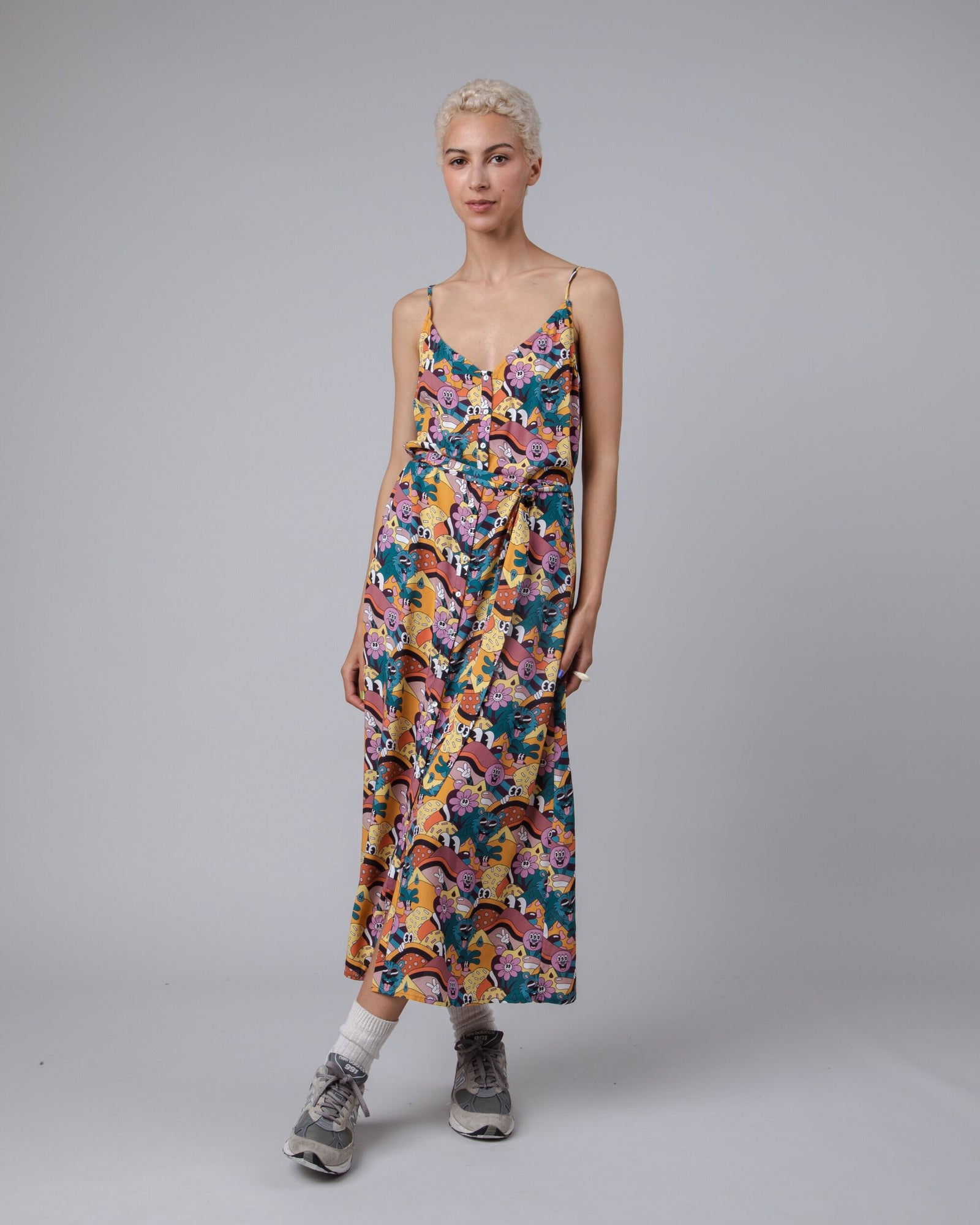 Yeye Weller Long Dress Yellow