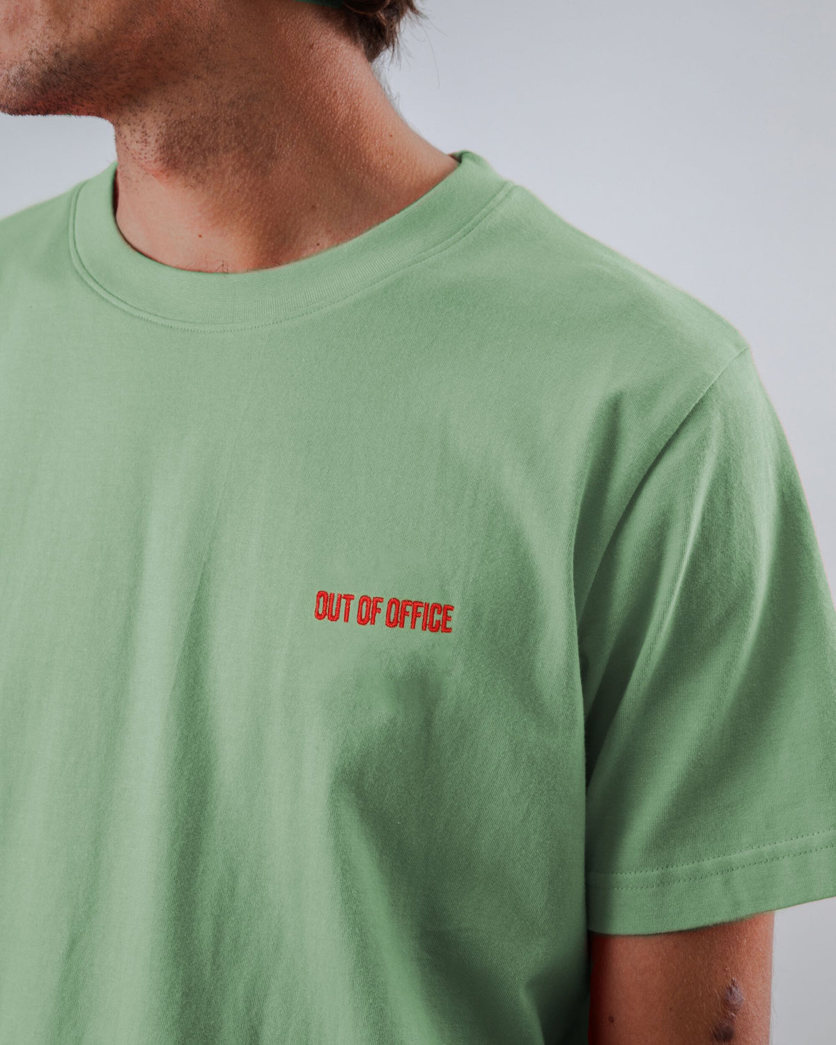 Out of Office T-shirt Mint