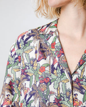 Helios Aloha Blouse Ecru