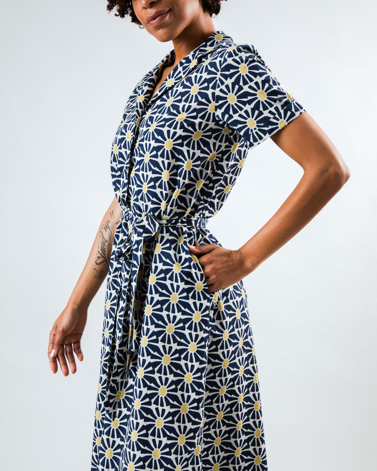 Marisol Long Dress Navy