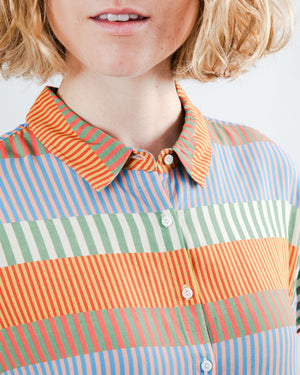 Mediterranean Batwing Blouse