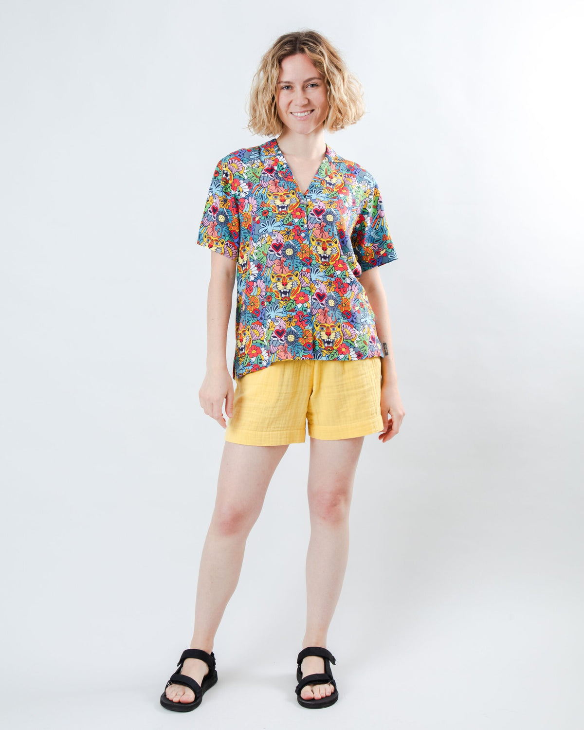Asis Percales Tutti Frutti Aloha Blouse