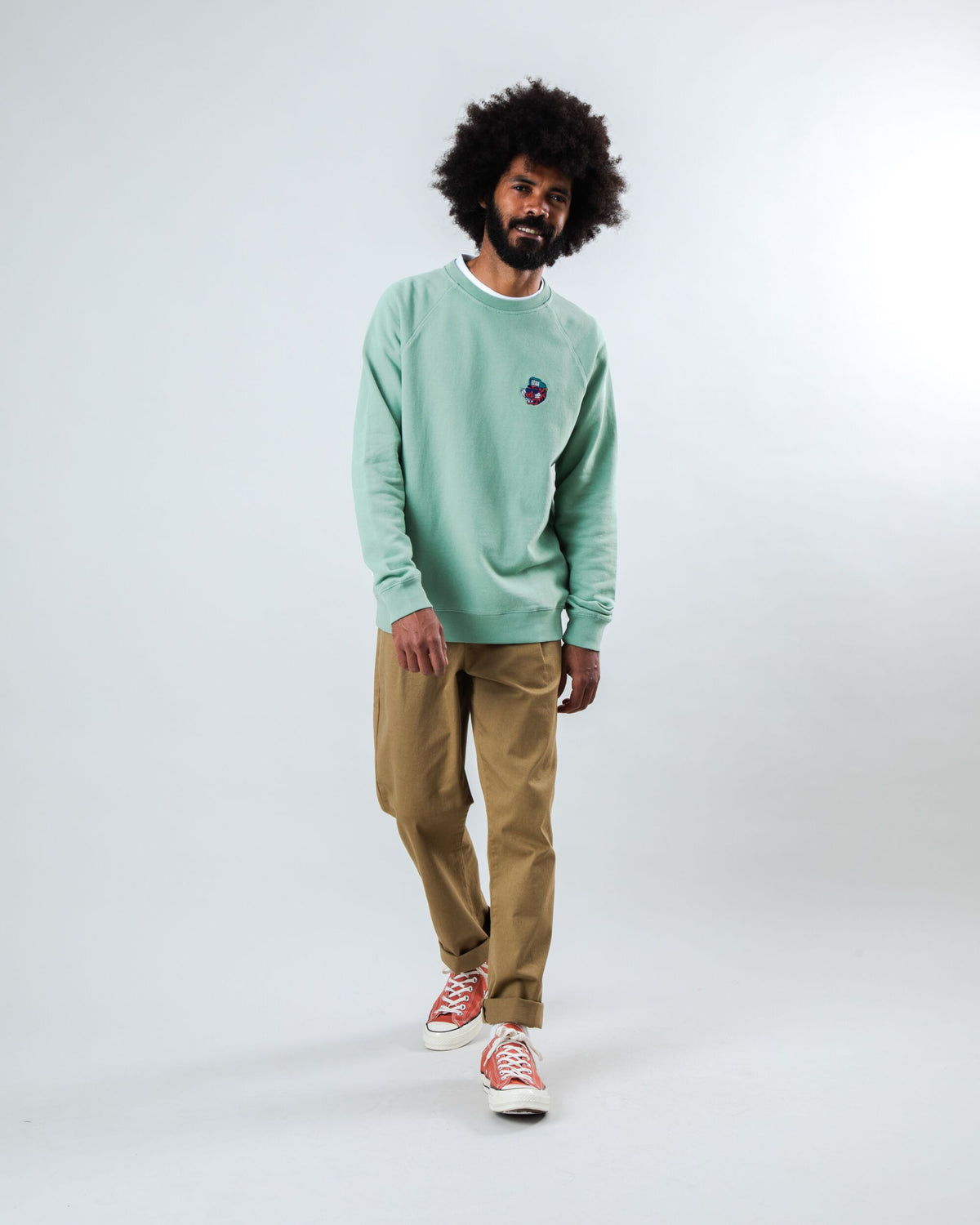 Asis Percales Tigris Sweatshirt Green