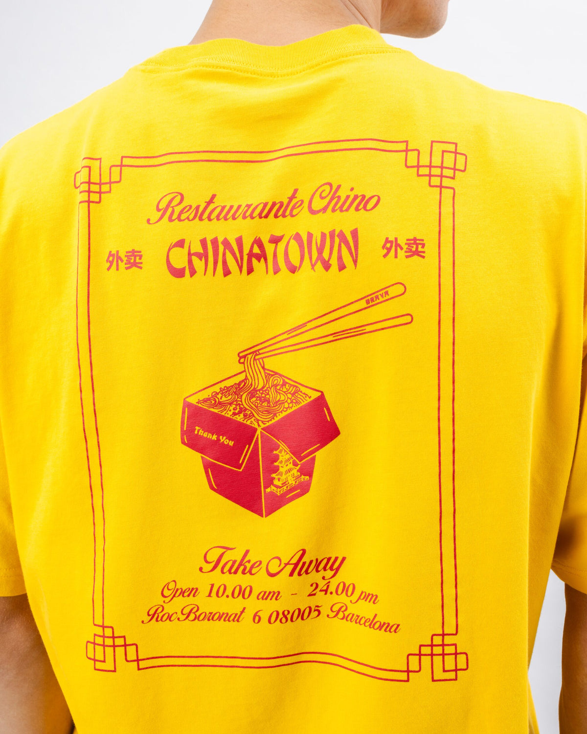 Noodles Oversize T-shirt Yellow