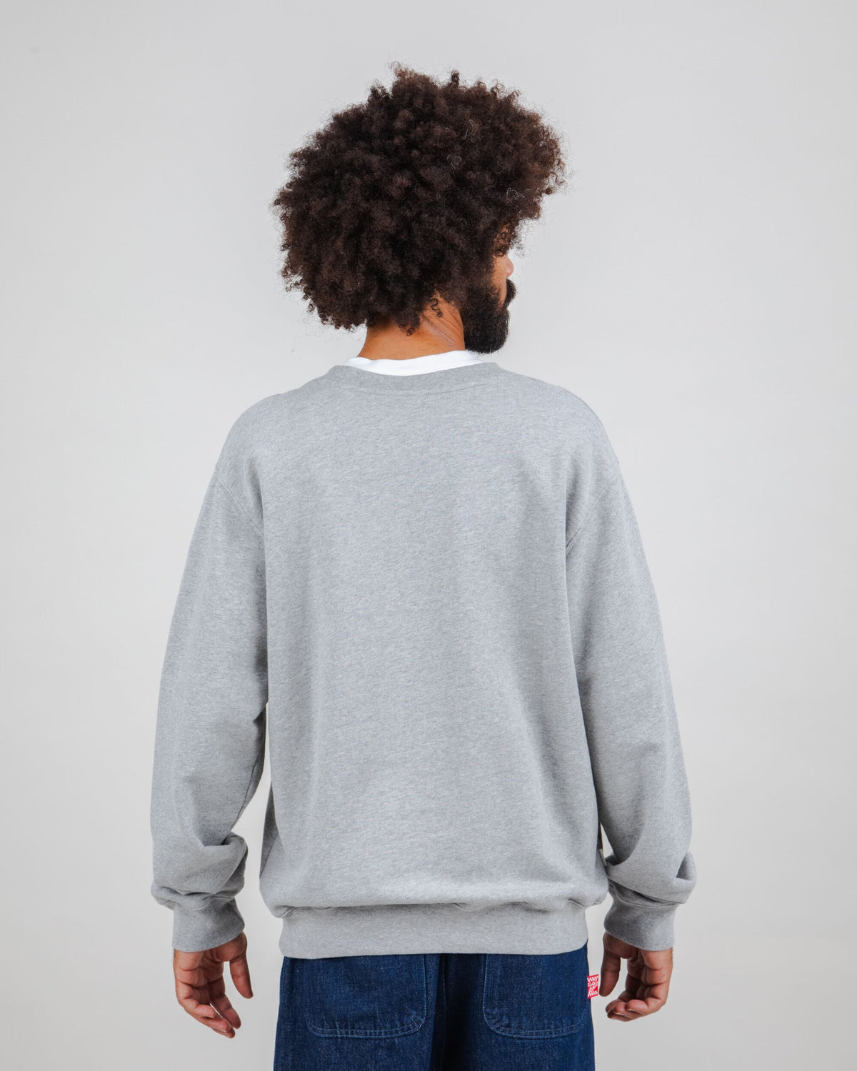 Peanuts Records Sweatshirt Grey