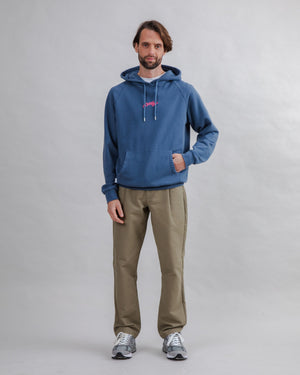 Brava Gum Hoodie Sweatshirt Indigo