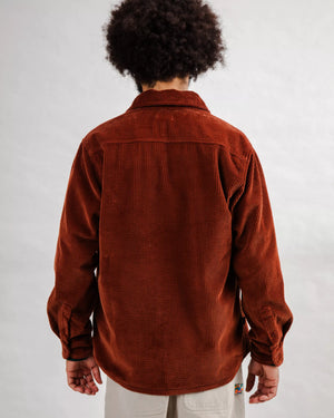 Corduroy Overshirt Copper