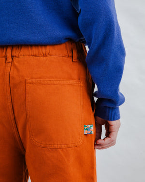 Loose Relaxed Pants Brown