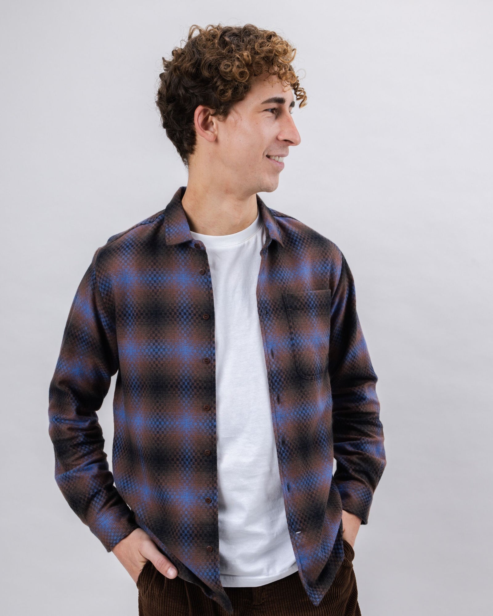 Pixel Check Overshirt