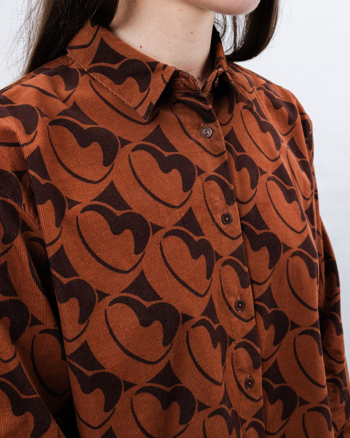 Bombon Babycord Boxy Blouse