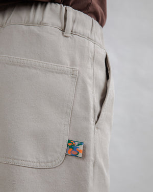 Loose Relaxed Pants Beige