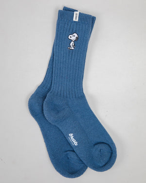 Peanuts Snoopy Socks Blue