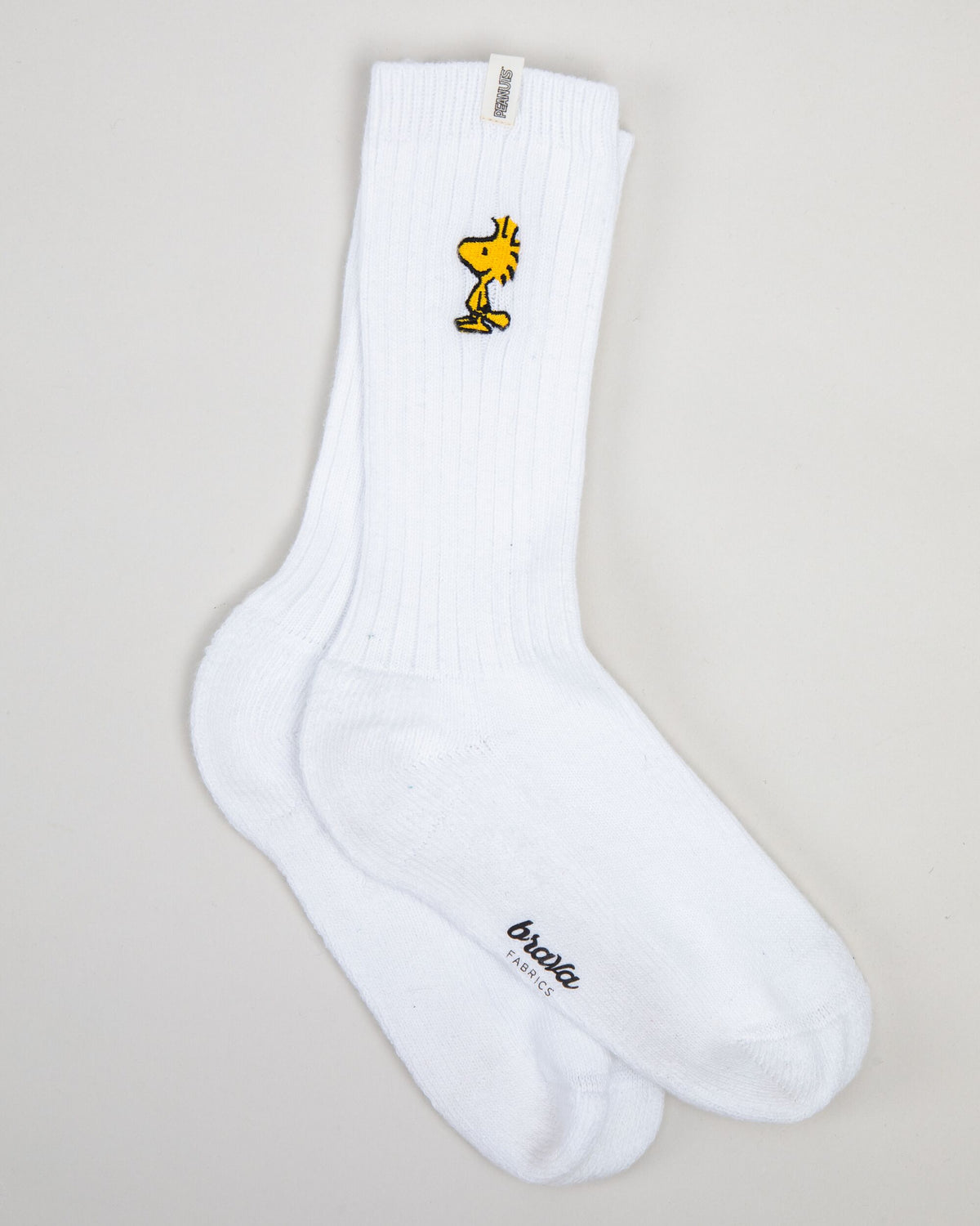 Peanuts Woodstock Socks Ecru