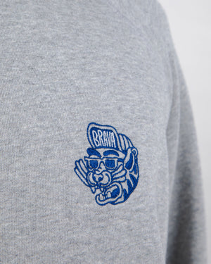 Asis Percales Tigris Sweatshirt Grey