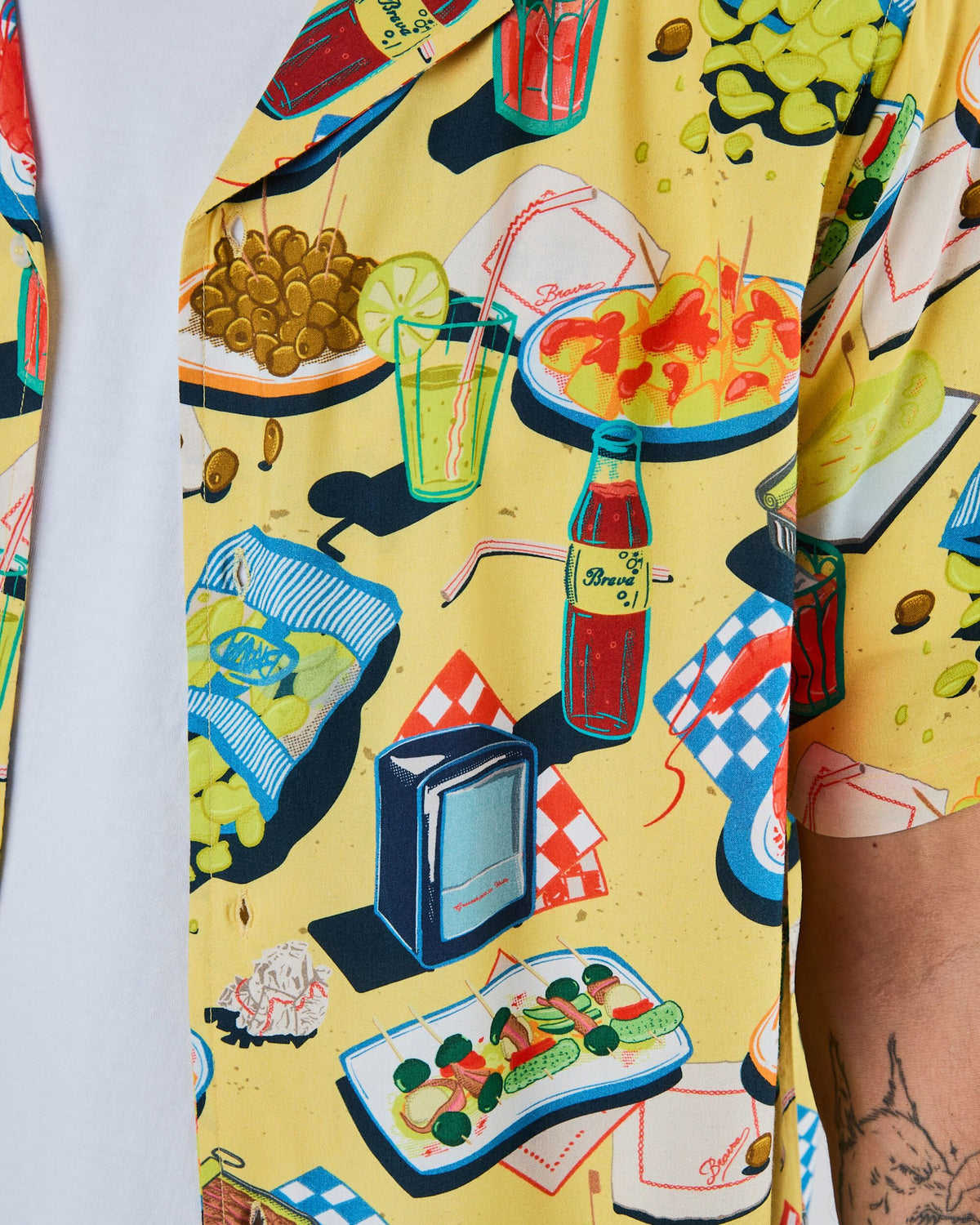 Chiringuito Aloha Shirt Yellow
