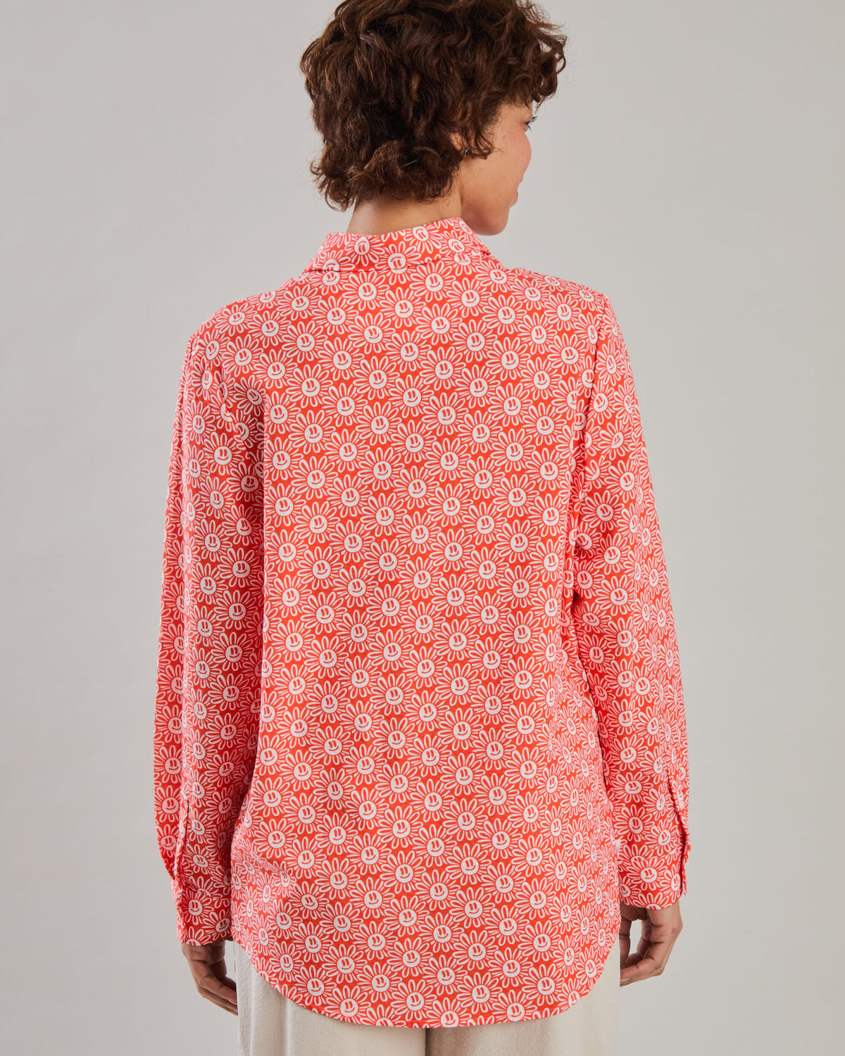 Asis Percales Daisy Regular Blouse Red