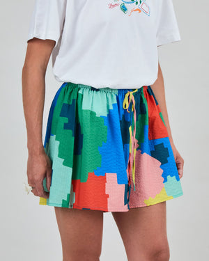 Maxi Flower Bali Loose Shorts