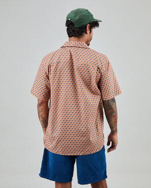 Icecream Sandwich Aloha Shirt Blue