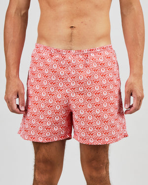Asis Percales Daisy Swimwear Red