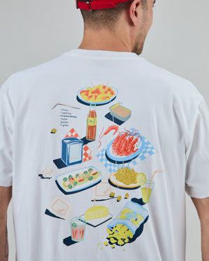 Chiringuito Oversize T-Shirt White