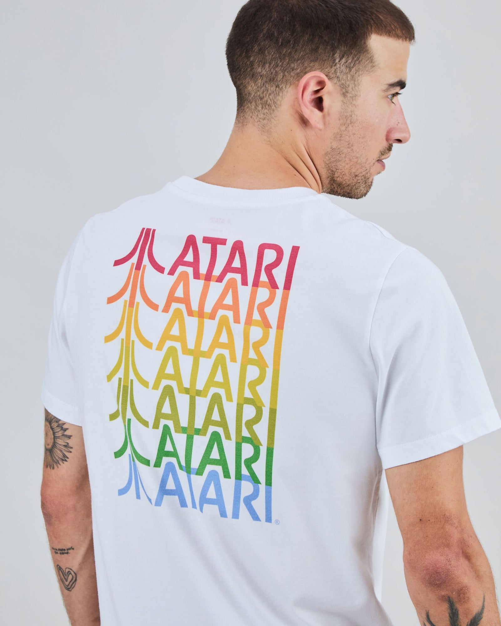 Atari Telescopic Logo T-Shirt White