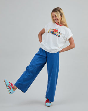 Peanuts Retro Friends Scoop Tee Ecru