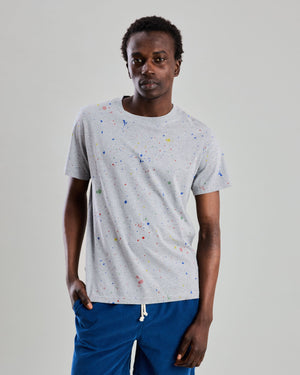 Splash Paint Tshirt Grey