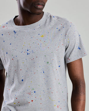 Splash Paint Tshirt Grey