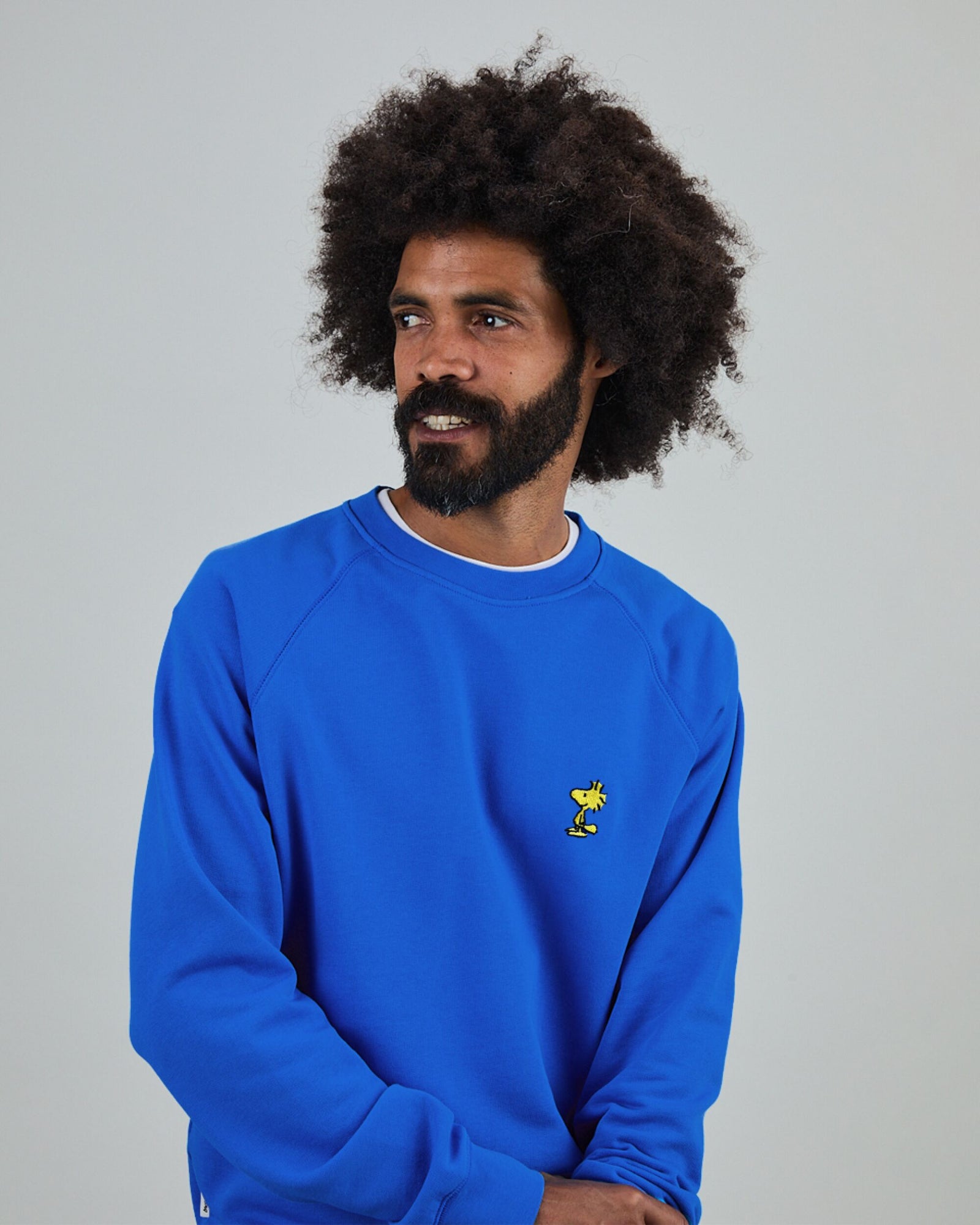 Peanuts Woodstock Sweatshirt Klein Blue