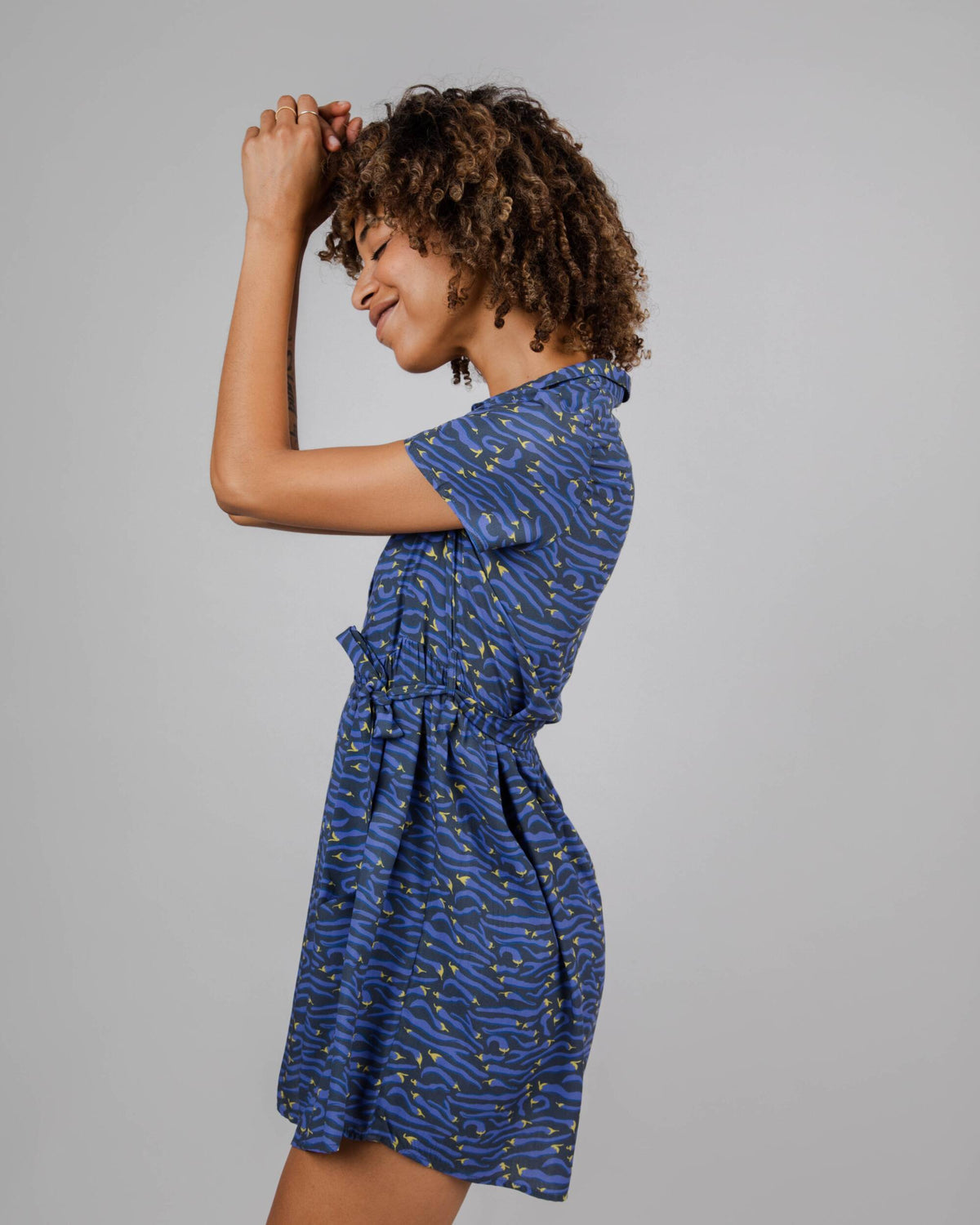 Jalapeño Midi Dress Purple